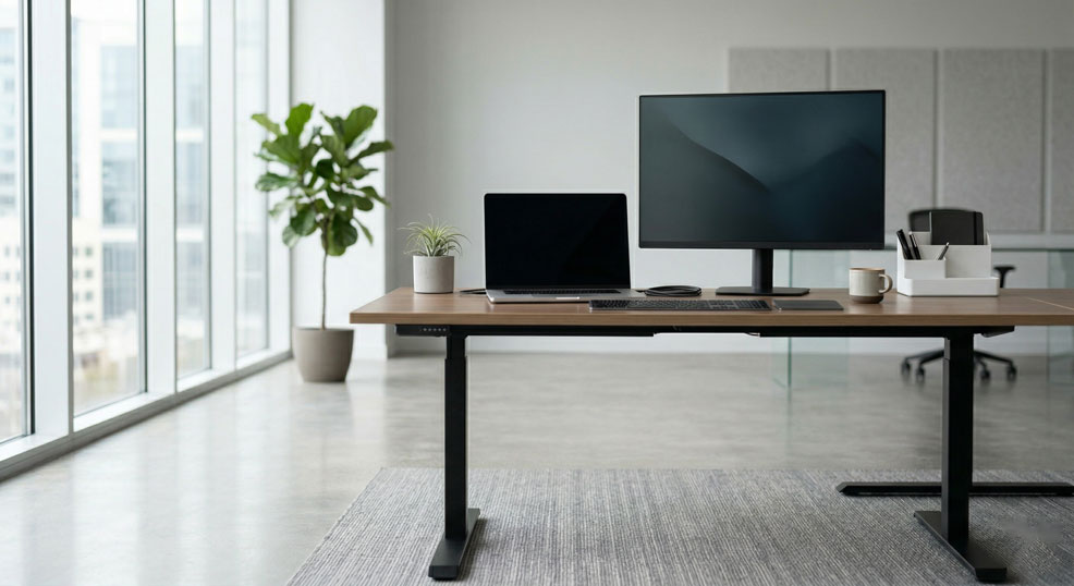 Meja Kantor Modern dan Ergonomis untuk Produktivitas Kerja Maksimal