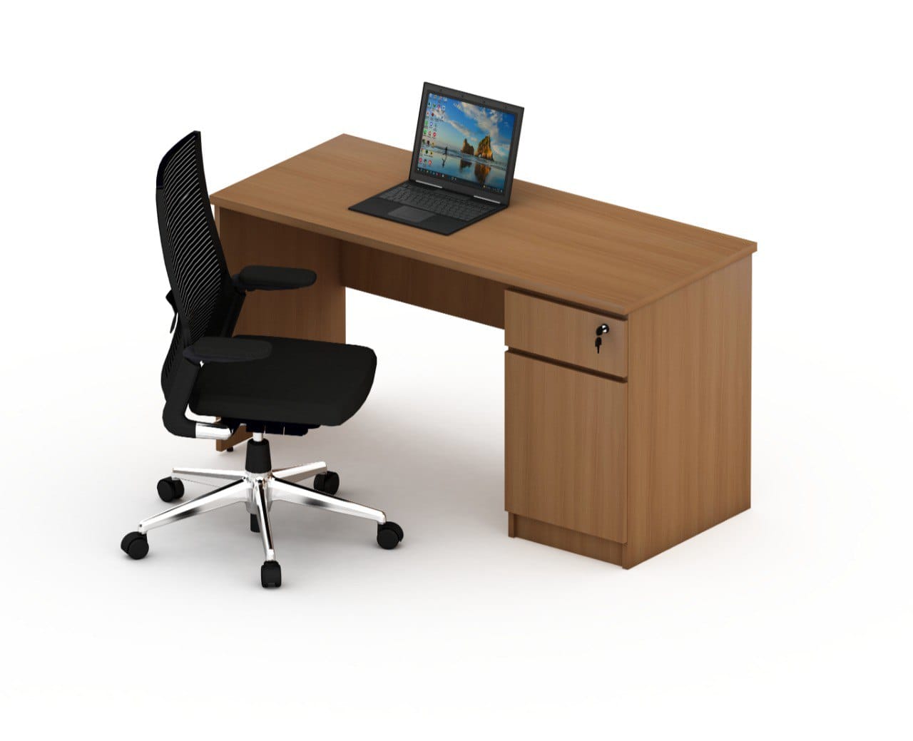 Meja Kerja Kantor 1 Biro