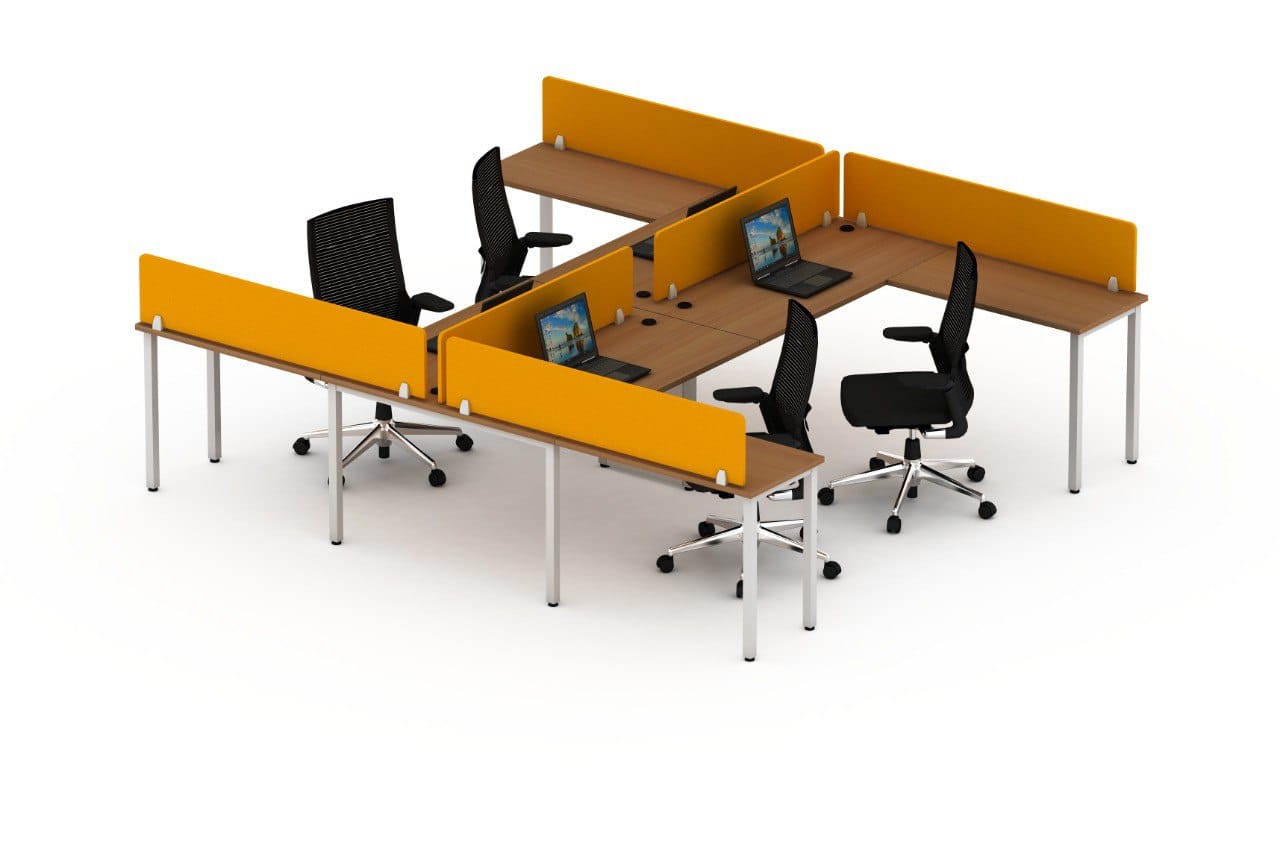 Workstation 4 Staff Berhadapan