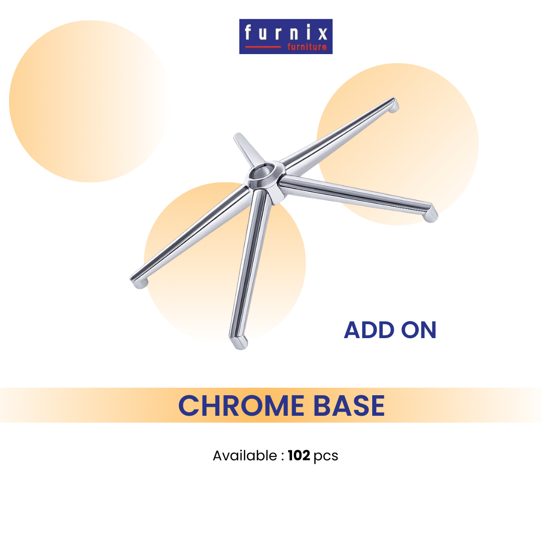 CHROME BASE (LEGS CHAIR ADD ON)
